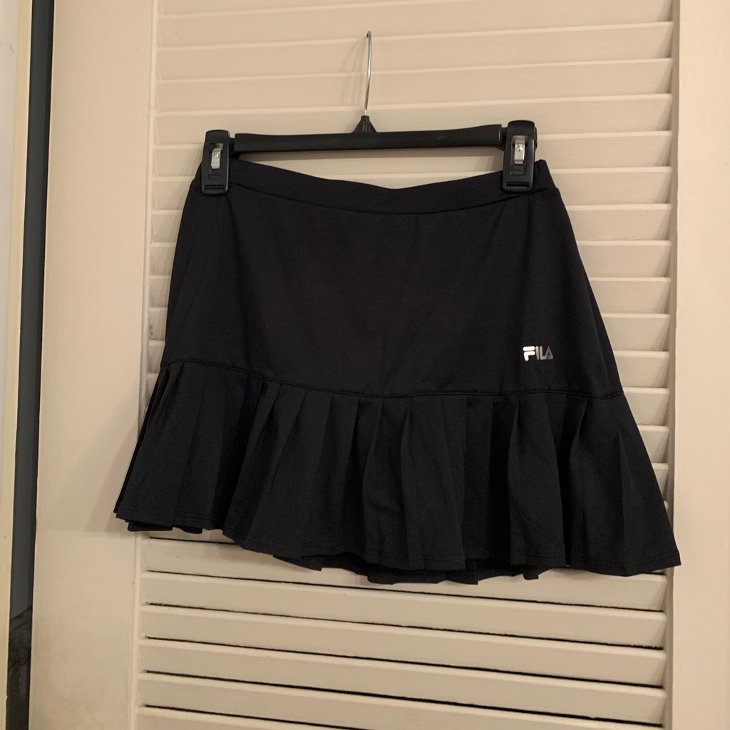 Fila Black Tennis Skirt